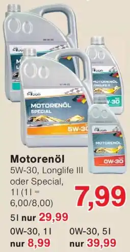 Wiglo Wunderland Motorenöl Angebot