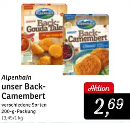 KONSUM Alpenhain unser Back Camembert Angebot