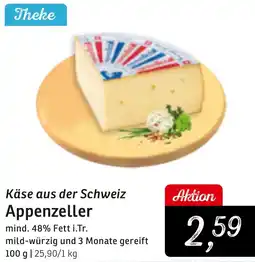 KONSUM Käse aus der Schweiz Appenzeller Angebot
