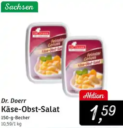 KONSUM Dr. Doerr Käse-Obst-Salat Angebot