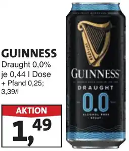 Lösch Depot GUINNESS Draught 0,0% Angebot