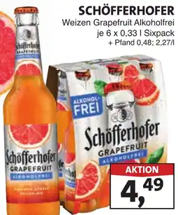 Lösch Depot SCHÖFFERHOFER Weizen Grapefruit Alkoholfrei Angebot