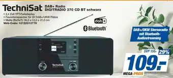 expert Techno Land TechniSat DAB+ Radio DIGITRADIO 370 CD BT schwarz Angebot