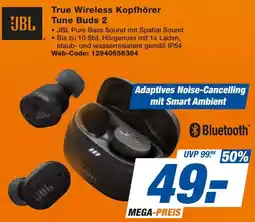 expert Techno Land JBL True Wireless Kopfhörer Tune Buds 2 Angebot
