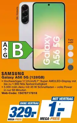 expert Techno Land SAMSUNG Galaxy A56 5G (128GB) Angebot