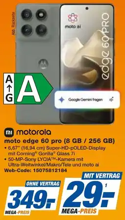 expert Techno Land Motorola moto edge 60 pro (8 GB / 256 GB) Angebot