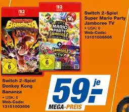 expert Techno Land Switch 2-Spiel Donkey Kong Bananza Angebot