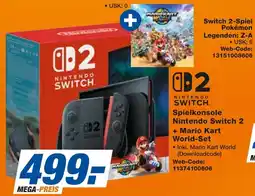 expert Techno Land Spielkonsole Nintendo Switch 2 + Mario Kart World-Set Angebot