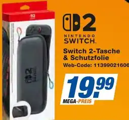 expert Techno Land Nintendo Switch 2-Tasche & Schutzfolie Angebot