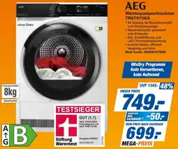 expert Techno Land AEG Wärmepumpentrockner TR8T870EX Angebot