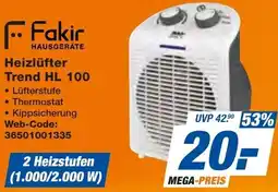 expert Techno Land Fakir Heizlüfter Trend HL 100 Angebot