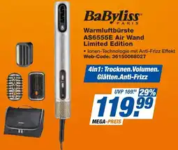 expert Techno Land BaByliss Warmluftbürste AS6555E Air Wand Limited Edition Angebot