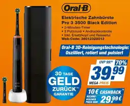 expert Techno Land Oral-B Elektrische Zahnbürste Pro 3 3500 Black Edition Angebot
