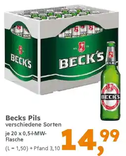 Globus Baumarkt Becks Pils Angebot