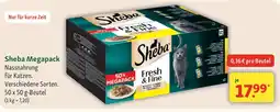 Fressnapf Sheba Megapack Nassnahrung für Katzen. Angebot