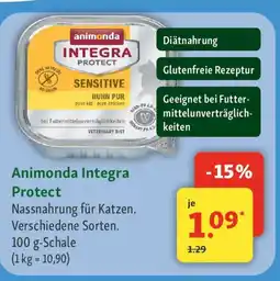 Fressnapf Animonda Integra Protect Nassnahrung für Katzen. Angebot