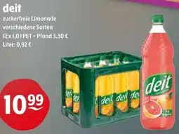 Getränke Hoffmann deit zuckerfreie Limonade Angebot