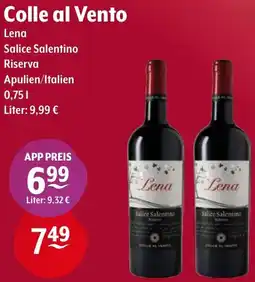 Getränke Hoffmann Colle al Vento Lena Angebot