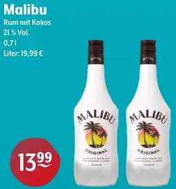 Getränke Hoffmann Malibu Rum mit Kokos Angebot