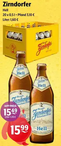 Getränke Hoffmann Zirndorfer Hell Angebot