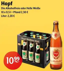 Getränke Hoffmann Hopf Die Alkoholfreie oder Helle Weiße Angebot