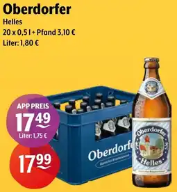 Getränke Hoffmann Oberdorfer Helles Angebot