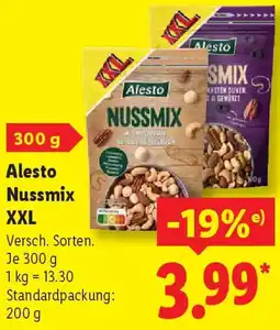 Lidl Alesto Nussmix XXL Angebot