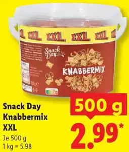 Lidl Snack Day Knabbermix XXL Angebot