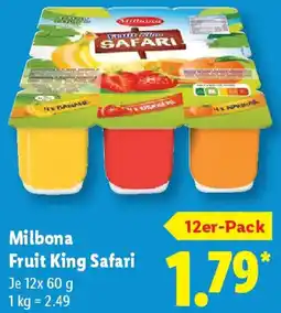 Lidl Milbona Fruit King Safari Angebot