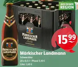 Getränke Hoffmann Märkischer Landmann Schwarzbier Angebot