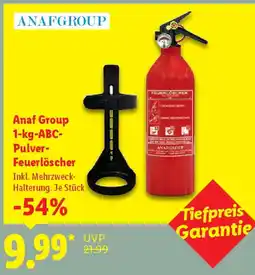Lidl Anaf Group 1-kg-ABC- Pulver Feuerlöscher Angebot