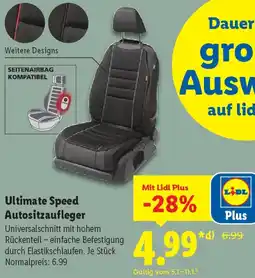 Lidl Ultimate Speed Autositzaufleger Angebot