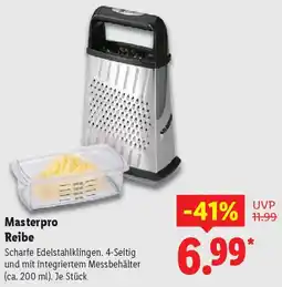 Lidl Masterpro Reibe Angebot