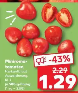Kaufland Miniromatomaten Angebot