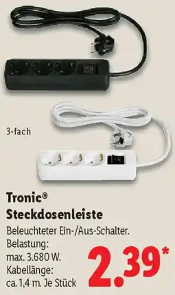 Lidl Tronic Steckdosenleiste Angebot