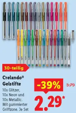 Lidl Crelando Gelstifte Angebot