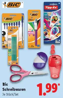 Lidl Bic Schreibwaren Angebot