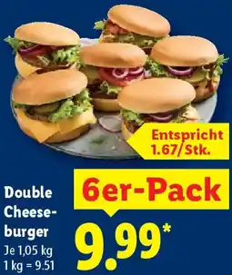 Lidl Double Cheeseburger Angebot