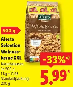 Lidl Alesto Selection Walnusskerne XXL Angebot