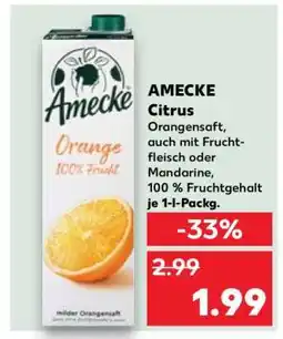 Kaufland AMECKE Citrus Angebot