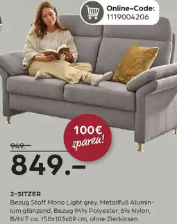 Möbel Buss 2-Sitzer Angebot