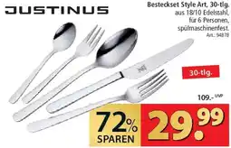 Zurbrüggen JUSTINUS Besteckset Style Art, 30-tlg. Angebot
