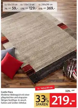 Zurbrüggen Castle Flora Moderner Webteppich Angebot