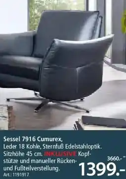 Zurbrüggen Himolla Sessel 7916 Cumurex Angebot