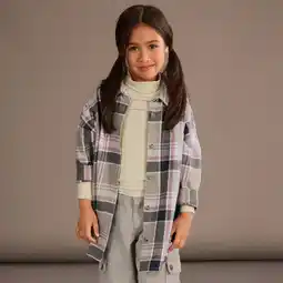 NKD Kinder-Mädchen-Oversized-Bluse im Karo-Design Angebot