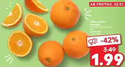 Kaufland Span./griech. Orangen Angebot