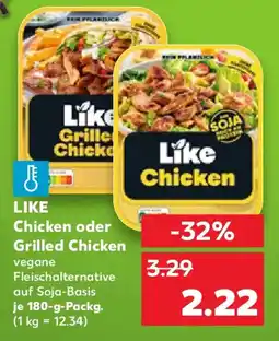 Kaufland LIKE Chicken oder Grilled Chicken Angebot