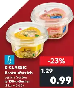 Kaufland K-CLASSIC Brotaufstrich Angebot