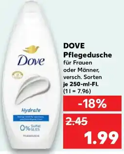 Kaufland DOVE Pflegedusche Angebot