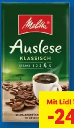 Lidl Melitta Auslese Klassisch Angebot